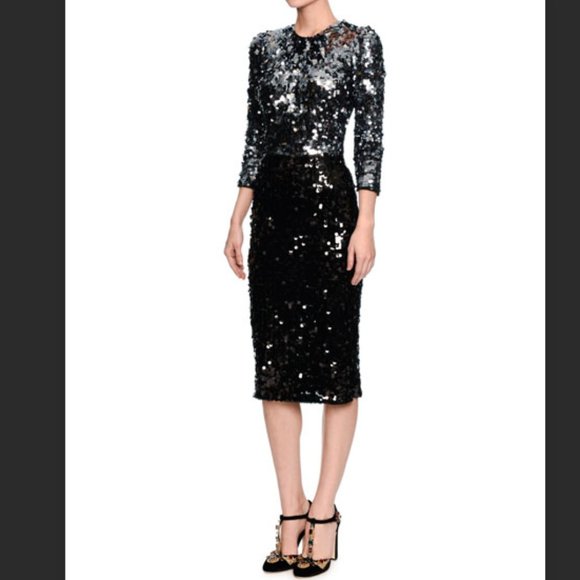 Dolce & Gabbana Dresses & Skirts - DOLCE & GABBANA Sequined Dress
